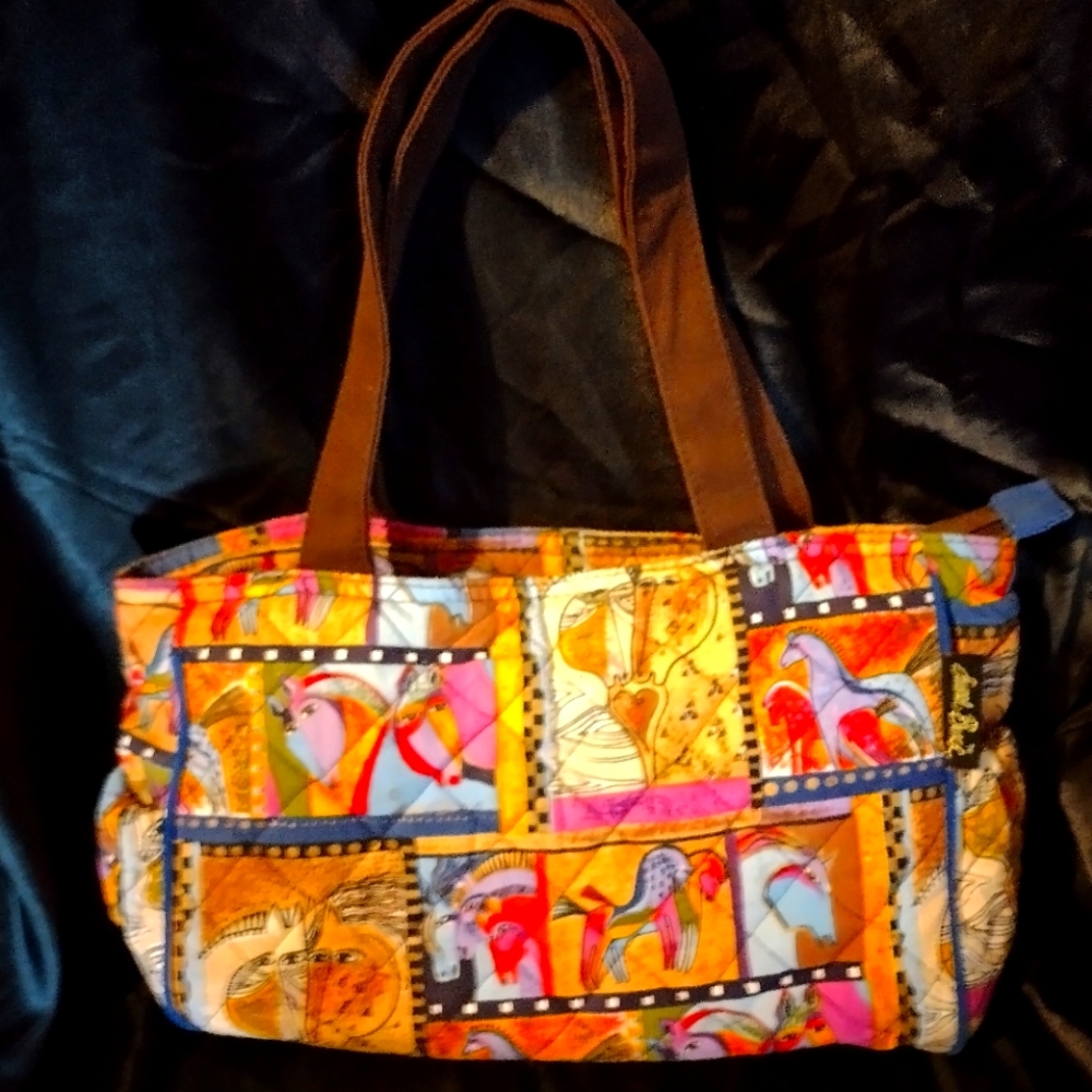 Laurel Burch Handbag - Horses